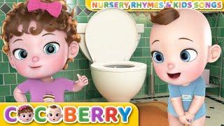 Toilet Song  Potty Training ⎟ CocoBerry Nursery Rhymes and Kids Songs