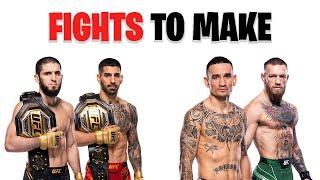 The CORRECT Fights To Make After UFC 308