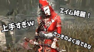 【DBD】ハントレスの新スキンで覚醒するれぷちん【れぷちん切り抜き】