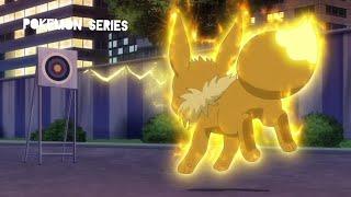 Chloe's Eevee Teaches To Flareon And Jolteon - Pokemon Journeys Episode 98