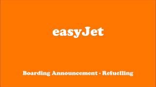 easyJet - Automated Announcements (incl. Emergency)