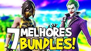 7 MELHORES BUNDLES DO FORTNITE BATTLE ROYALE