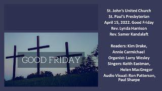 Good Friday Service April 15, 2022