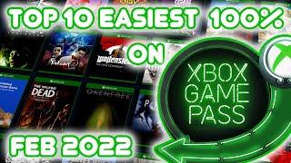 Top 10 Easiest 100% Achievements on the Xbox Game Pass 2022