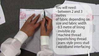 Sewing - Making Trousers - Sewing Tutorial - Sewing Trousers