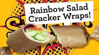 Food Revolution Day: 'Free from' Rainbow Salad Wrap recipe (Interactive video)