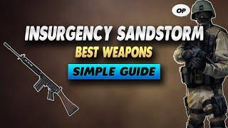 Insurgency Sandstorm Best Weapons - Simple Guide