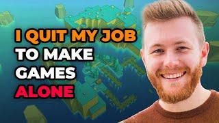 I Quit My Job To Make Games ALONE — Full Time Game Dev Podcast Ep. 013