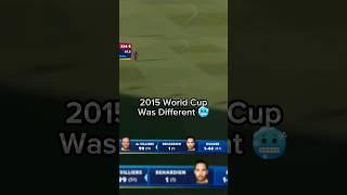 2015 World Cup Was Different #shorts #cricket