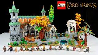 500€ sinnvoll investiert: LEGO Herr der Ringe 'Bruchtal' Review! | Set 10316