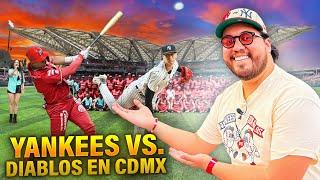 YANKEES VS DIABLOS ROJOS En CDMX | Experiencia COMPLETA