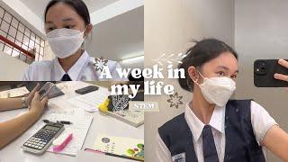 A week in my life as a STEM student‍ || stress overload