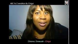 LAUGH YOURSELF OUT with Chigul's rendition of the alphabets and meanings