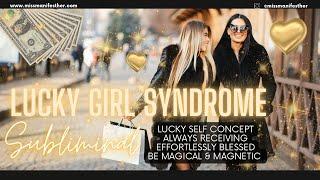 BLESSED AF ‍️ Lucky Girl Syndrome Subliminal  be magnetic + manifest  Theta Waves