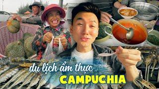 Campuchia Food Tour #1| Ngỡ ngàng đặc sản và cuộc sống miền quê Campuchia!