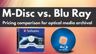 M-Disc vs. Blu Ray: Pricing Comparison