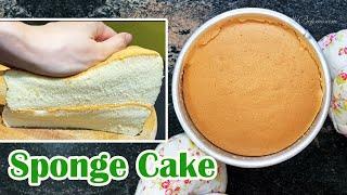 How To Make Vanilla Sponge Cake| Sponge Cake Recipe