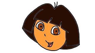 Itsy Artist - How To Draw Dora The Explorer In Full