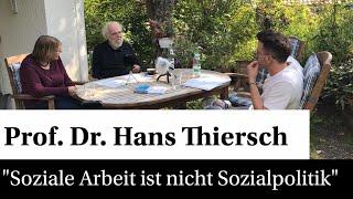 Unterschied: Soziale Arbeit & Sozialpolitik mit Prof. Dr. Hans Thiersch