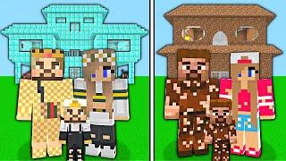 FAKİR AİLE VS ZENGİN AİLE HAYATI!  - Minecraft