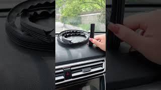 This gap in the center console is large, use this sealing strip to sound insulation noise reduct