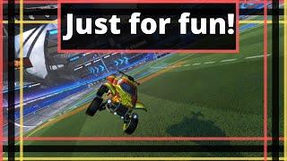 The extra random fun stuff. Rocket League.