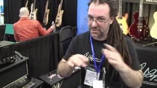 NAMM-2014 .The new amps for Rob Chapman and Guthrie Govan by Martin Kidd. Presented by Rob Chapman