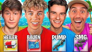 Fortnite ROLLEN CHALLENGE mit Alvi, Jonzy & Fixx!