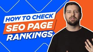 How To Check SEO Page Rankings With Ahrefs