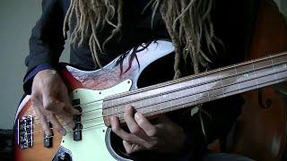 Melodic Fretless Bass Song with Double Stops - White Orchid