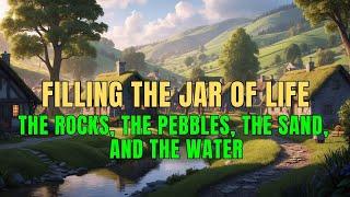 Filling the Jar of Life | The Rocks, the Pebbles, the Sand, and the Water