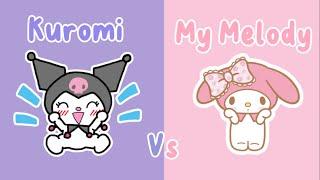 ⋆｡°  kuromi vs my melody  °｡