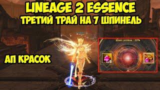 Третий заход на 7 шпинель в Lineage 2 Essence.