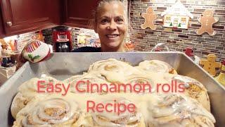 quick and easy sticky buns // cinnamon rolls made easy