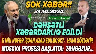 TƏCİLİ! Əsas xəbərlər 31.10.2024 (Xəbər Bələdcisi) xeberler, son xeberler bugun 2024