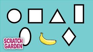 Learning Simple Shapes | 2D Shapes Practice | Scratch Garden