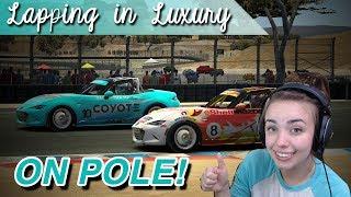 Starting on POLE! Lapping in Luxury
