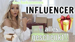 DAS bekommen INFLUENCER alles GESCHENKT! PR Unboxing Haul + fette VERLOSUNG  // Ellabekind