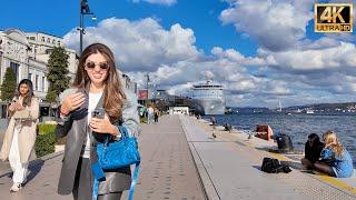 Exploring Galataport Istanbul Turkey - Cruise Port 4K Walking Tour