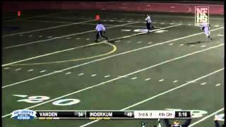 C.J. Spencer finds a wide open Tyler Dean for the Inderkum TD