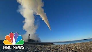 Russia Tests Supersonic Anti-Ship Missiles | NBC News