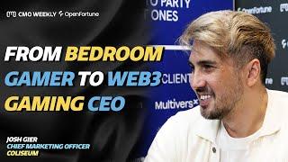 Josh Gier of Coliseum: From Bedroom Gamer to Web3 Gaming CEO