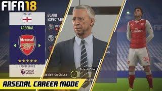 FIFA 18 Career Mode Gameplay - FIFA 18 Arsenal Career Mode #1 (Episode 1)