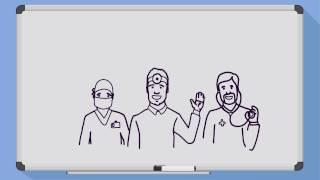 Gamast system. Whiteboard animation.