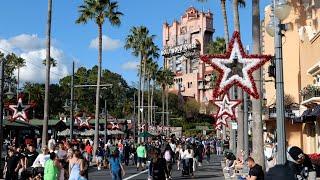 Disney's Hollywood Studios Christmas 2024 Crowd Levels & Wait Times | Walt Disney World Florida