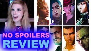 Arcane Netflix REVIEW - No Spoilers - League of Legends Animated Series 2021