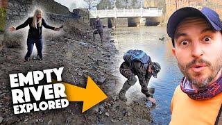 CASTLE RIVER DRAINED! We search it for TREASURE!