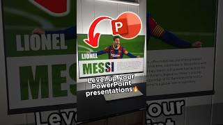 Easy PowerPoint Tutorial For Beginners‼️ PowerPoint Hack #powerpoint #tutorial #students #messi