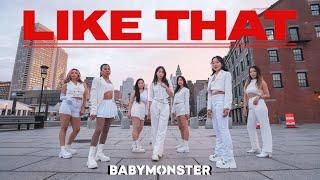 [KPOP IN PUBLIC - ONE TAKE] BABYMONSTER - 'LIKE THAT' | Full Dance Cover by HUSH BOSTON