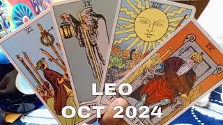 ️LEO"Omg,FINALLY END OF STRUGGLES and SOLID NEW BEGINNINGS LEO...!" OCTOBER 2024